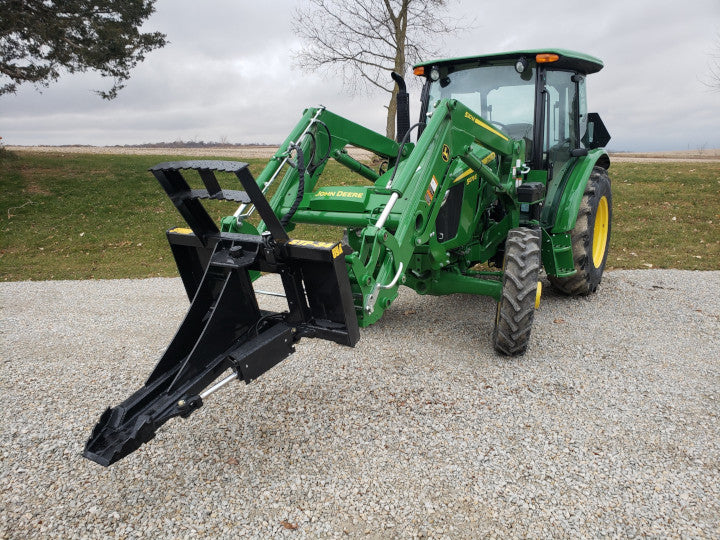 Stinger Heavy-Duty Skid Steer Tree Puller Attachment (STP)