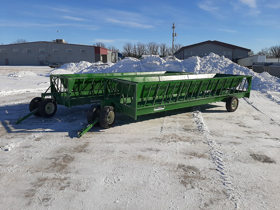 Econo Zero Grazer Hay Feeder Wagon by Lakeland – portable, durable design for easy feeding and transport