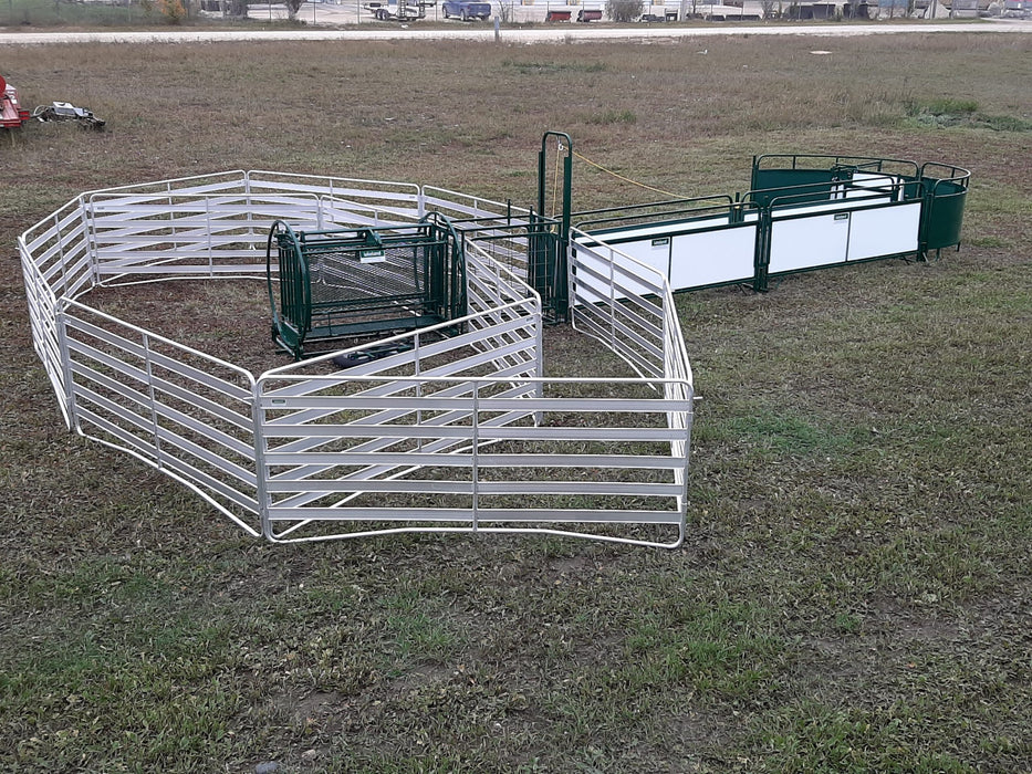 Durable Steel Sheep Handling System with Gates and Alley for Smooth Animal Flow