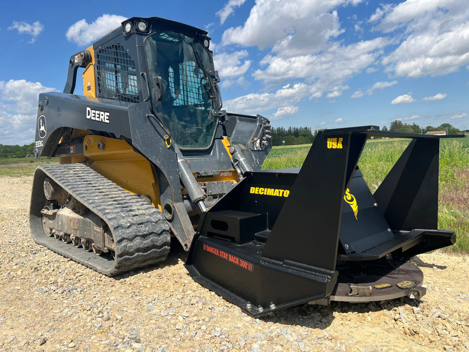 Stinger Decimator Disc Mulcher – Heavy-Duty Skid Steer Brush & Forestry Mulcher