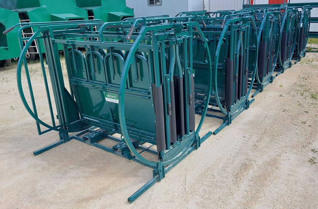 Lakeland heavy-duty Calf Table providing safe, efficient, and stress-free calf restraint