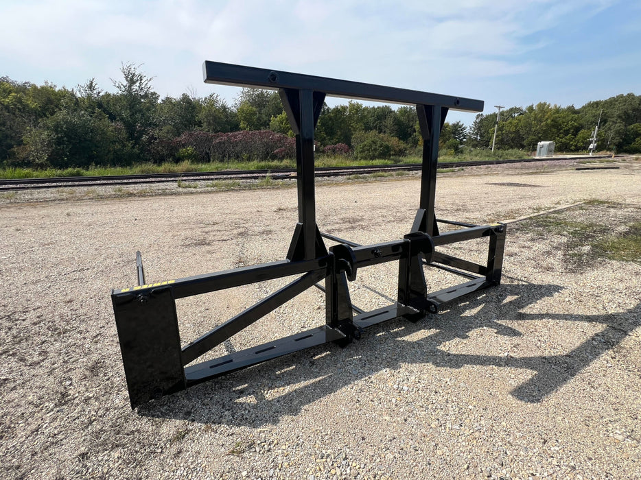 Skid Steer Bale Spear – Series 5XD | Multi-Bale Heavy-Duty Hay Mover by Stinger