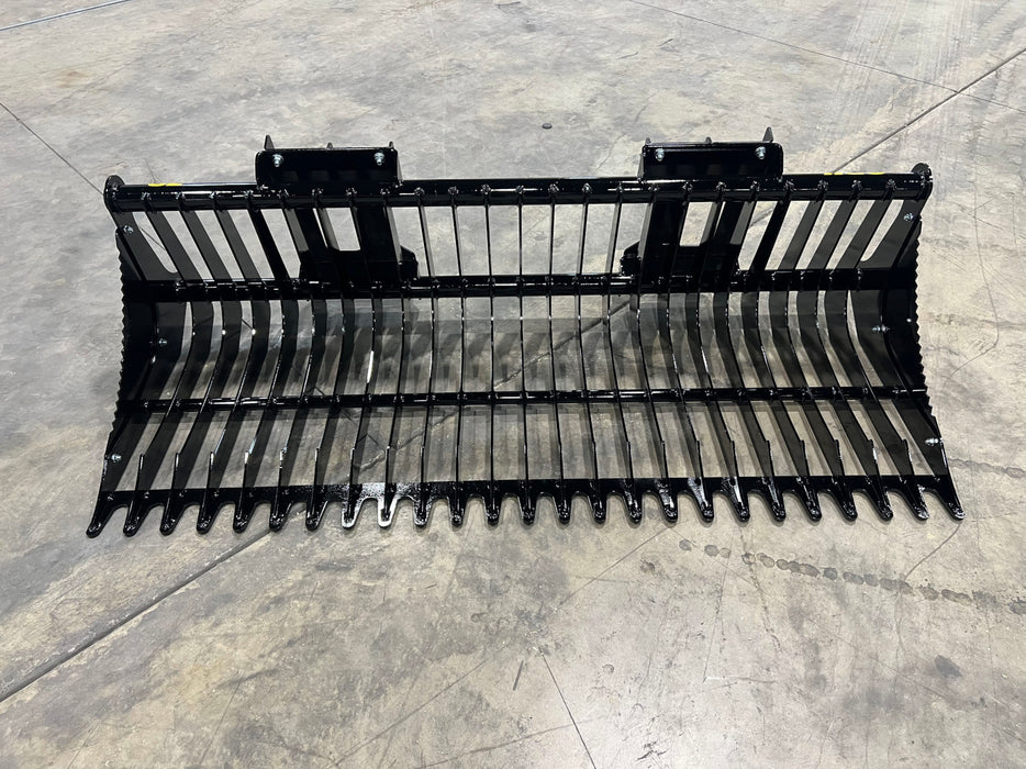 Compact Rock Bucket – Heavy-Duty Rock Bucket Attachment for Compact Machines