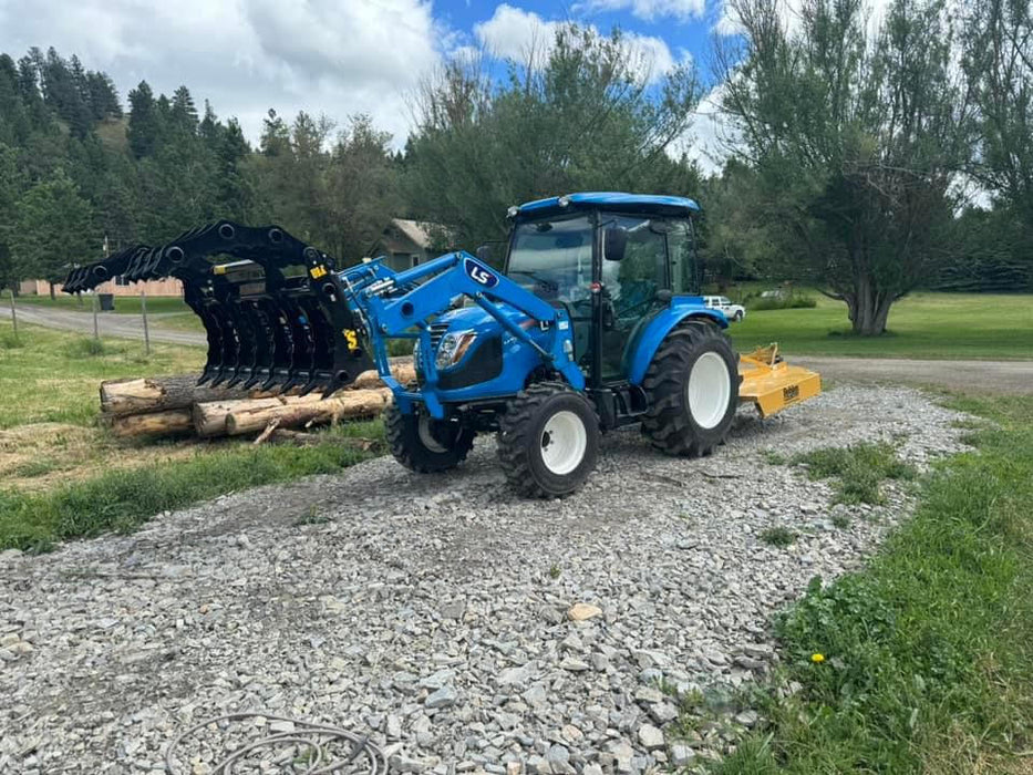 Compact Tractor Grapple Bucket | Heavy-Duty Clam Grapple by Stinger