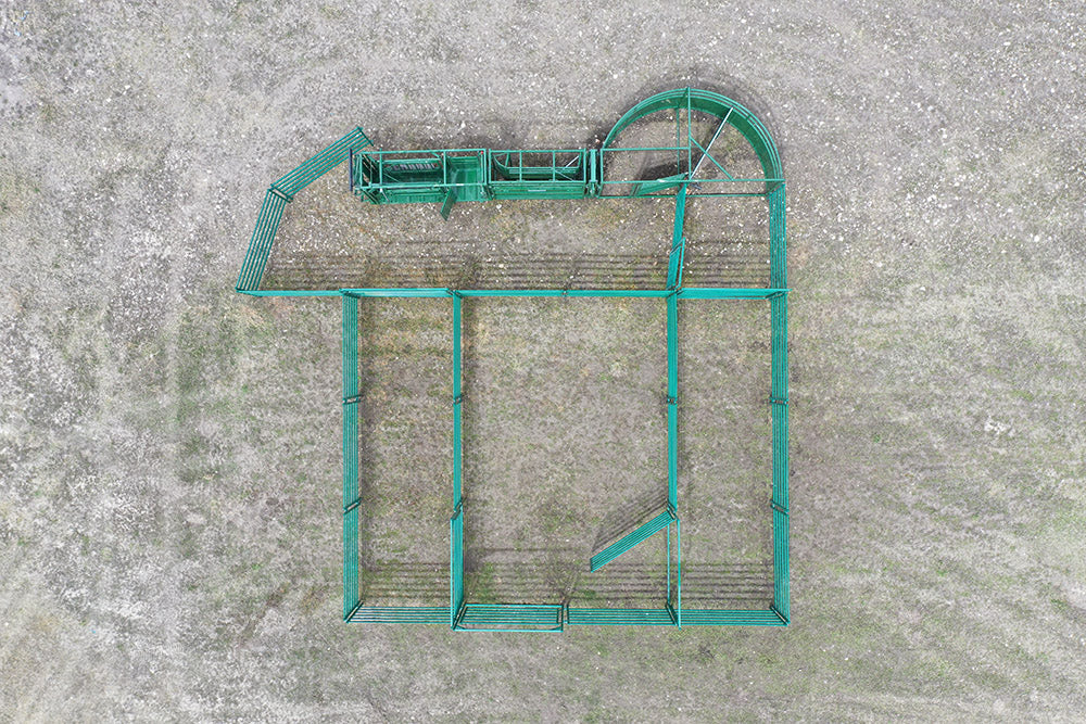 Complete Cattle Handling System by Lakeland – C3000 model featuring crowding tub, alley, and head gate