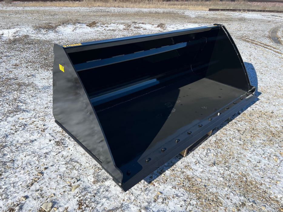 High Capacity Skid Steer Bucket – Heavy-Duty Silage & Material Bucket