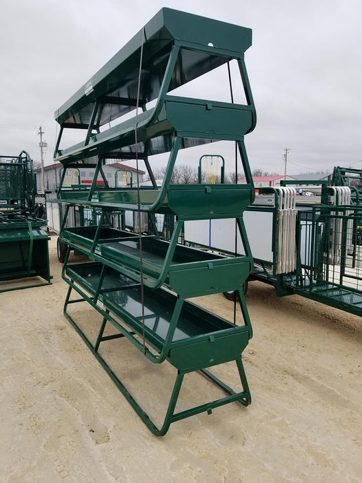 10′ Steel Cattle Bunk Feeder – professional feeding equipment for reliable daily cattle nutrition