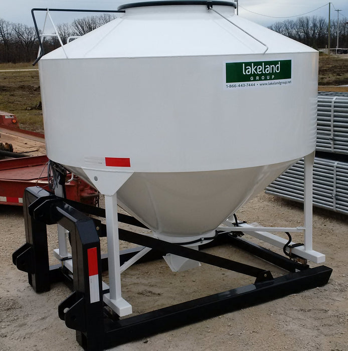 High-capacity Portable Feed Bin – 70 Bushel model offering easy transport and smooth feed dispensing