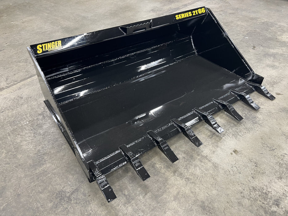 Skid Steer Tooth Bucket – Heavy-Duty Bucket with Replaceable Teeth