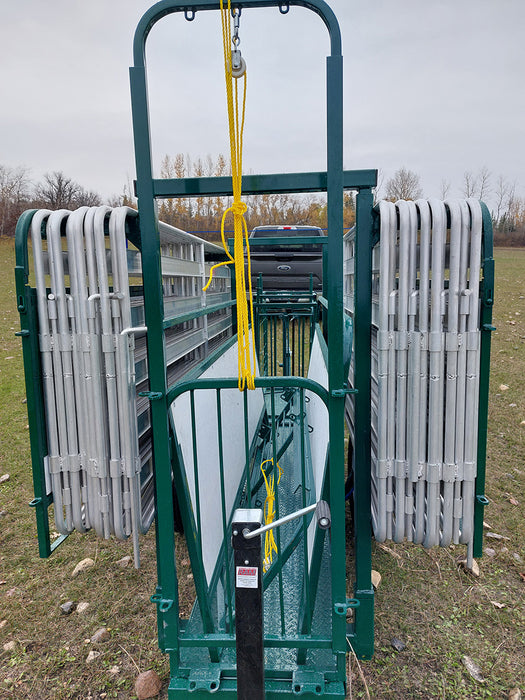 Durable Steel Sheep Handling System Ideal for Goats and Small Livestock