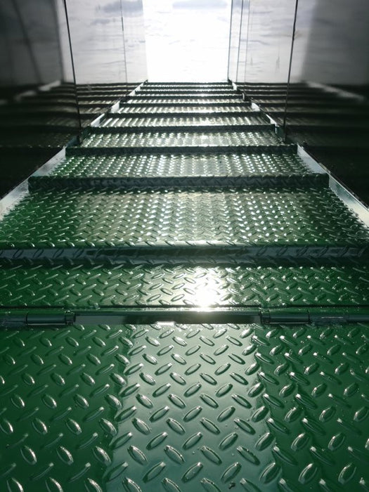 Heavy-duty cattle loading chute by Lakeland – portable design for easy setup on any ranch or farm