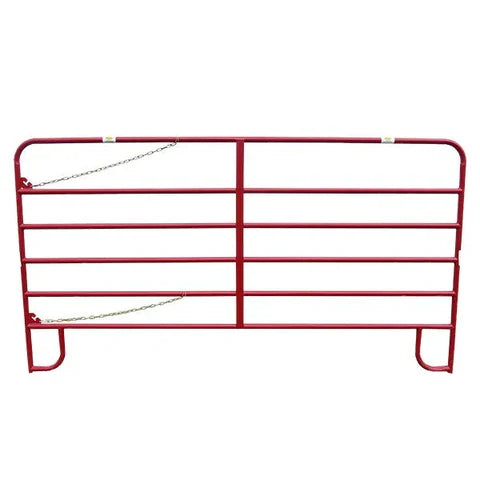 Close-up of Medium Duty cattle panels featuring 1.5-inch welded frame and rust-resistant coating for long-lasting durability.