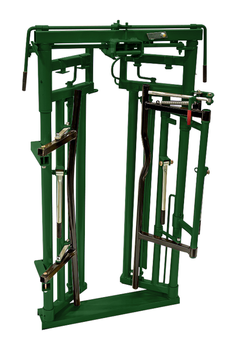 Heavy-duty Cattle Head Gate by Lakeland – automatic self-catch mechanism for stress-free livestock handling
