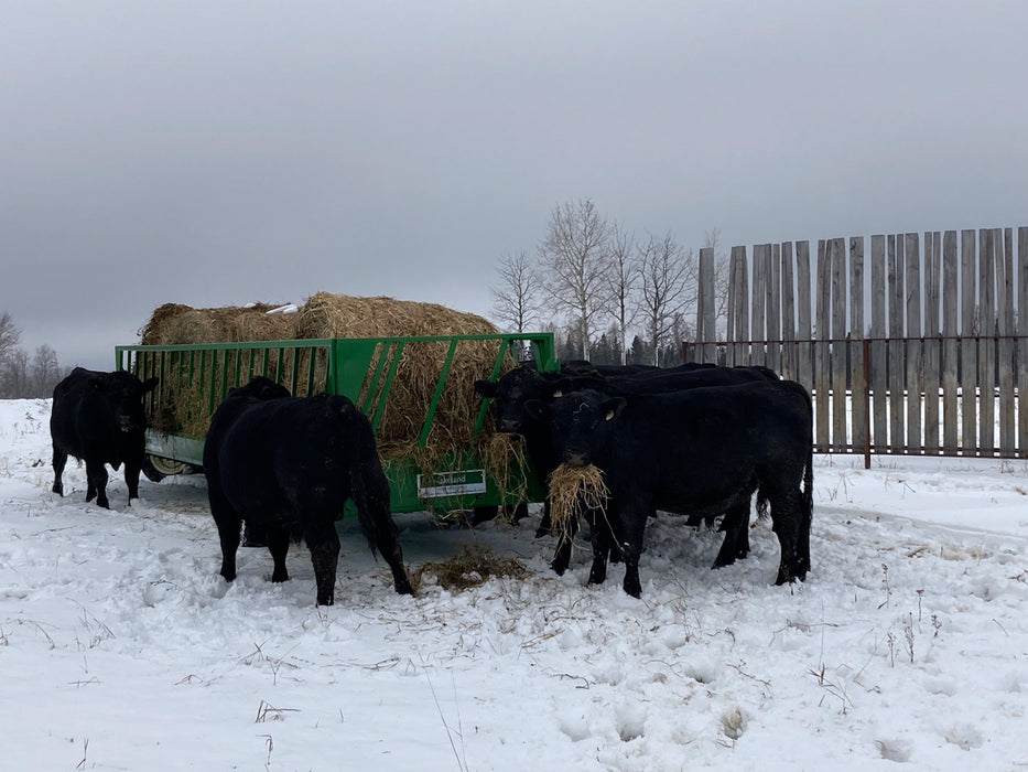 Lakeland Portable Bunk Feeder Wagon – efficient Cattle Feeder Wagon built for convenience, durability, and mobility on the ranch