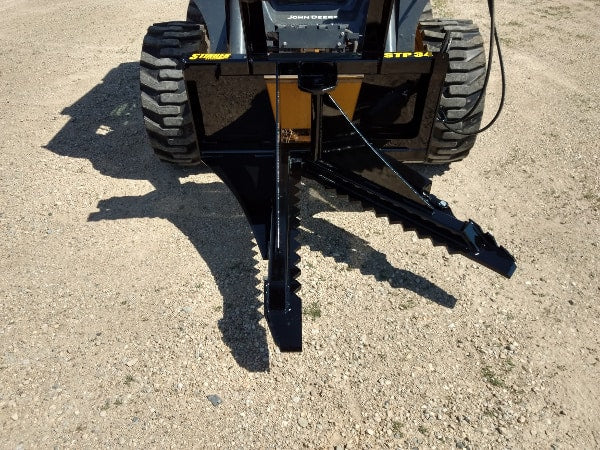 Skid Steer Tree Puller Attachment – Heavy-Duty Root & Brush Remover