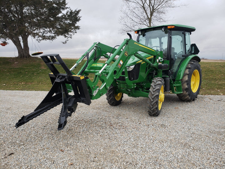 Stinger Heavy-Duty Skid Steer Tree Puller Attachment (STP)