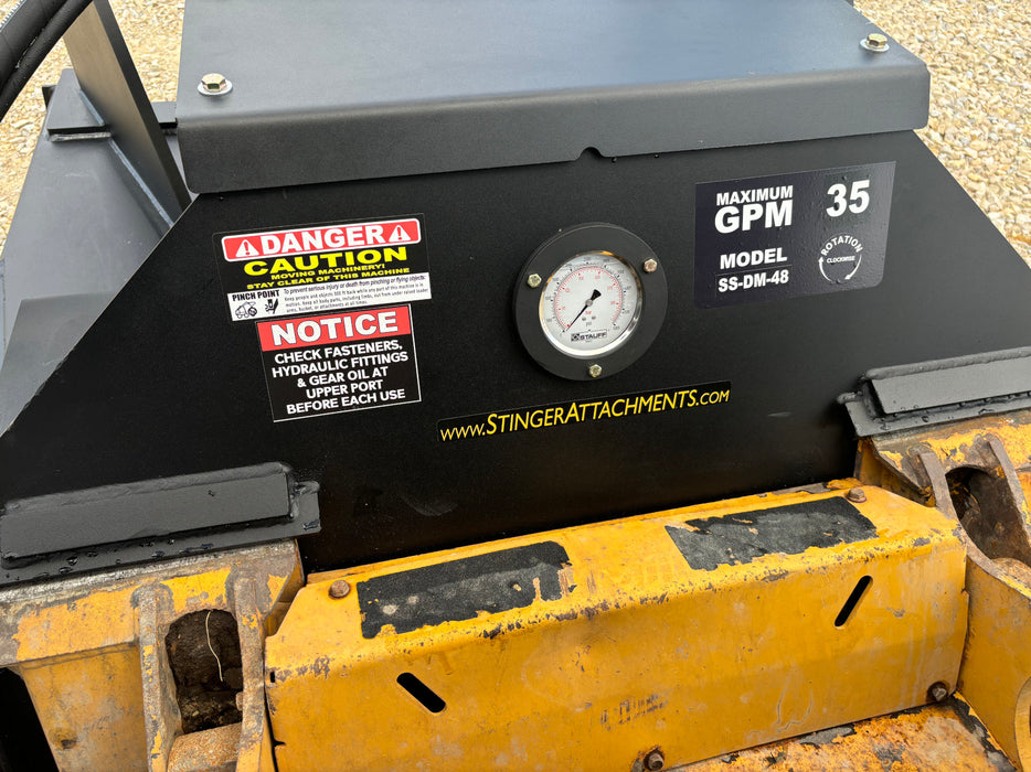 Stinger Decimator Disc Mulcher – Heavy-Duty Skid Steer Brush & Forestry Mulcher