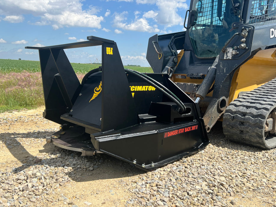 Stinger Decimator Disc Mulcher – Heavy-Duty Skid Steer Brush & Forestry Mulcher