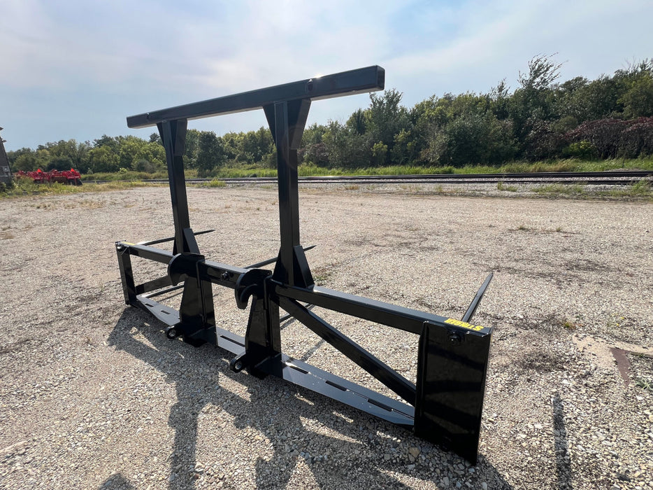 Skid Steer Bale Spear – Series 5XD | Multi-Bale Heavy-Duty Hay Mover by Stinger