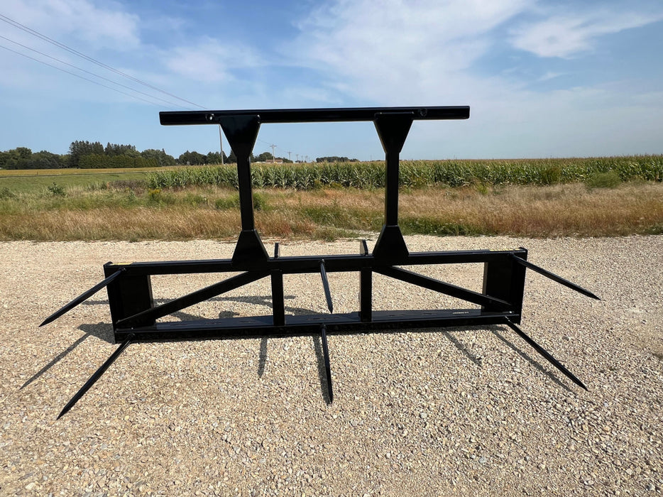 Skid Steer Bale Spear – Series 5XD | Multi-Bale Heavy-Duty Hay Mover by Stinger