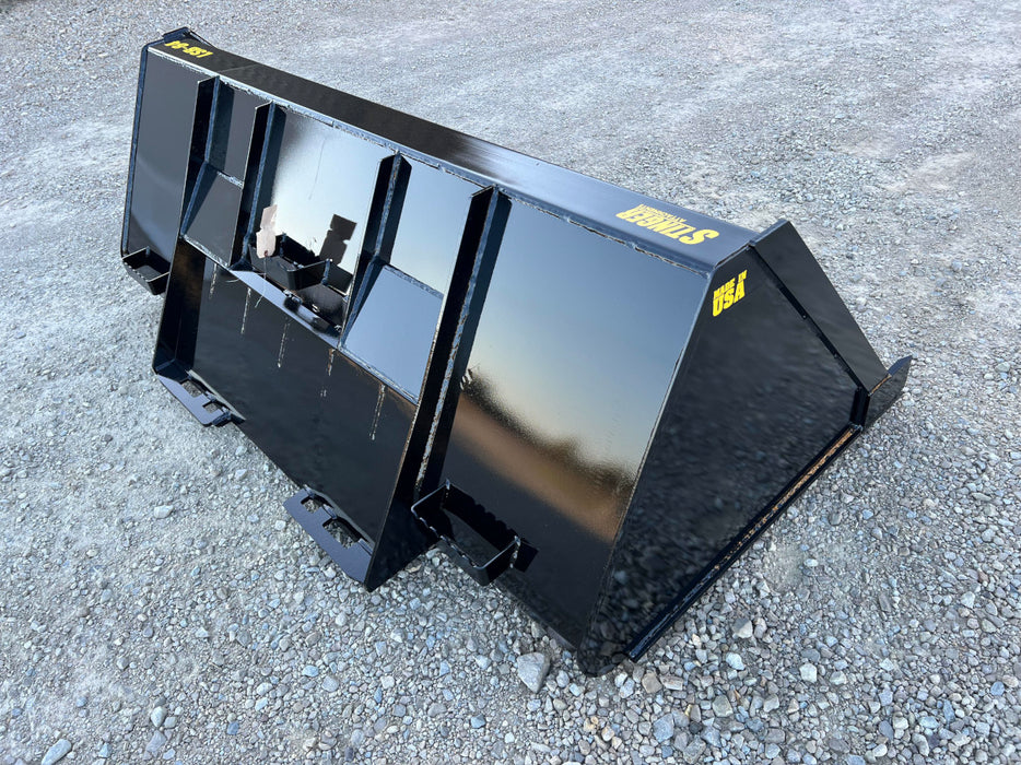 Skid Steer Manure Bucket – Heavy-Duty Slurry & Material Handling Attachment