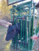 Cattle Squeeze Chute with anti-slip flooring and ergonomic design for livestock comfort