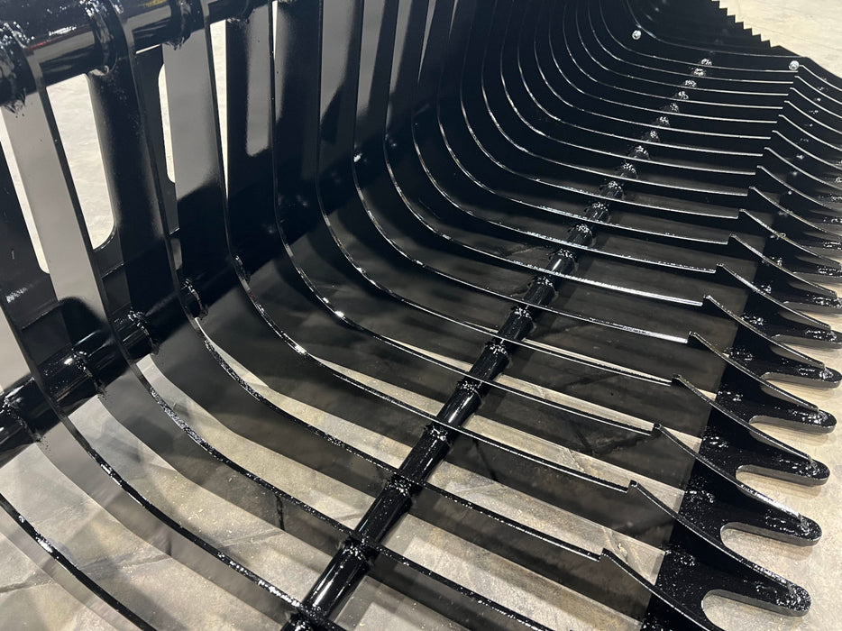 Compact Rock Bucket – Heavy-Duty Rock Bucket Attachment for Compact Machines