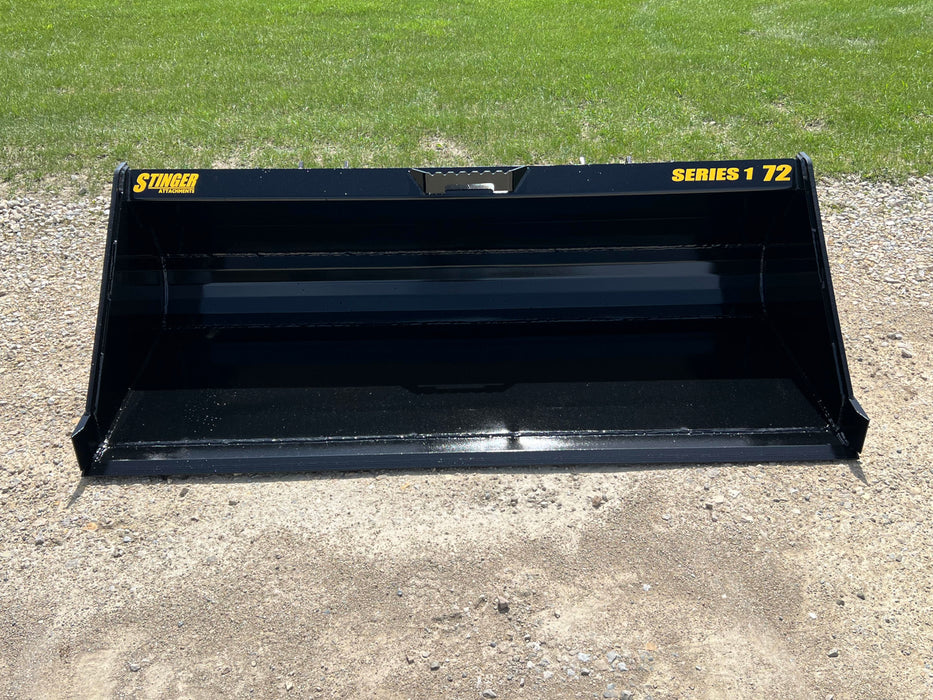 Stinger Series 1 Heavy-Duty Skid Steer Material Bucket (MB1)