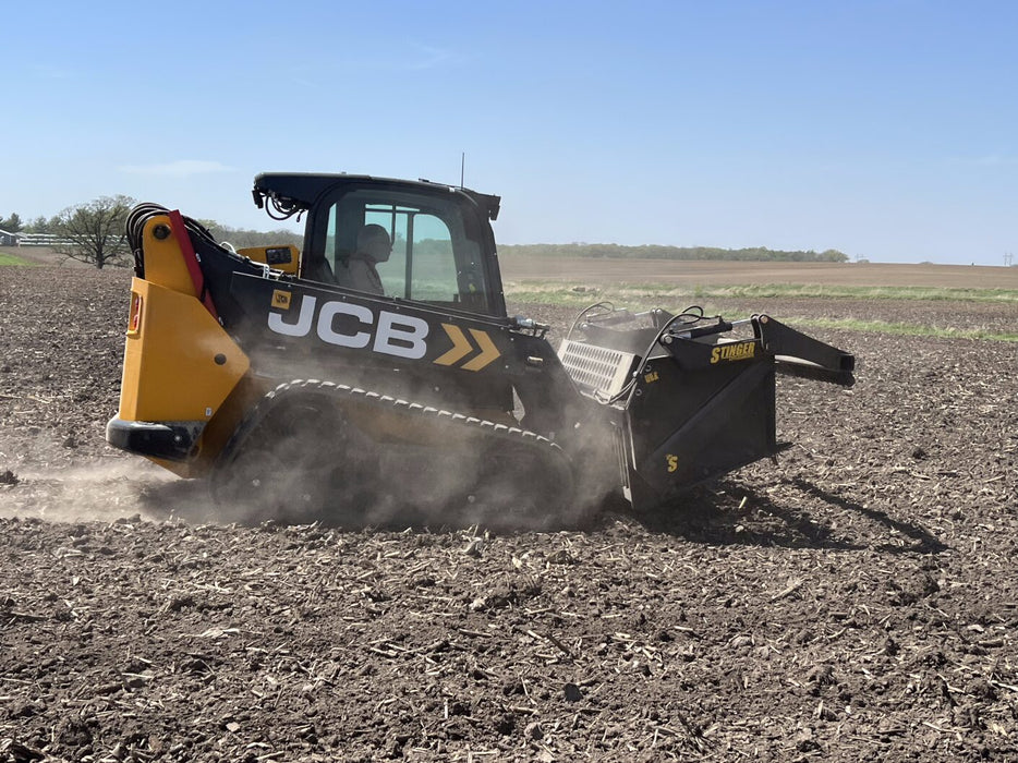 Skid Steer Rock Reel – Heavy-Duty Grapple Bucket Attachment