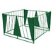 Heavy-Duty Collapsible Goat Round Bale Feeder and Sheep Round Bale Feeder for Efficient Hay Feeding in Pastures