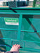 Close-up of adjustable gate system on Lakeland E-Series Adjustable Cattle Alley