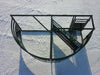 Heavy-duty steel Cattle Crowding Tub by Lakeland engineered for safe and efficient cattle movement