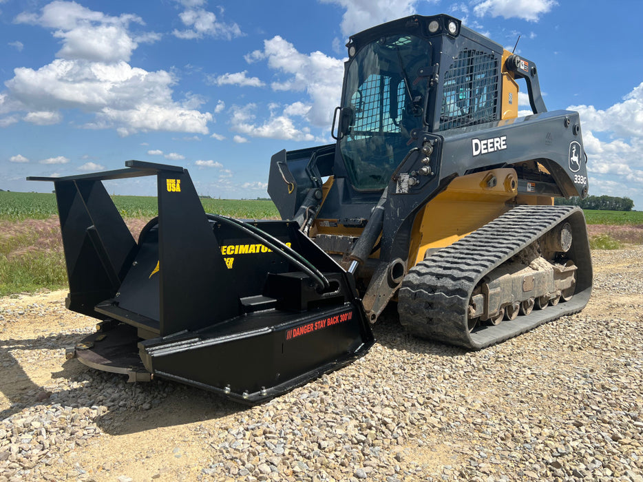 Stinger Decimator Disc Mulcher – Heavy-Duty Skid Steer Brush & Forestry Mulcher