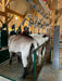 Portable Goat Milking Stand with Non-Slip Platform for Safe and Efficient Use