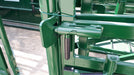 Top view of Half Circle Calving Pens highlighting modular design and smooth interior finish