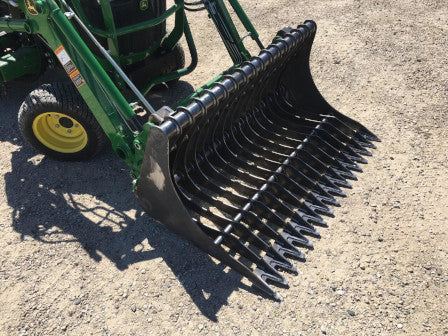 Compact Rock Bucket – Heavy-Duty Rock Bucket Attachment for Compact Machines