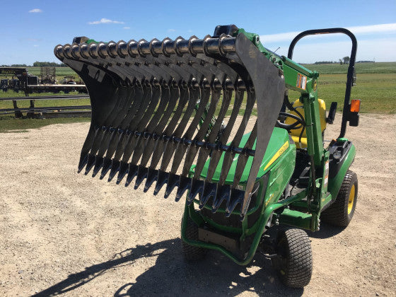 Compact Rock Bucket – Heavy-Duty Rock Bucket Attachment for Compact Machines