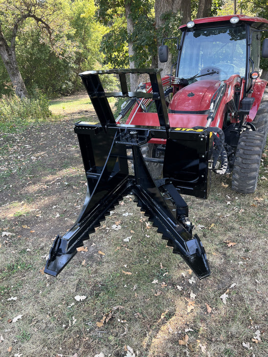 Compact Tractor Tree Puller – Heavy-Duty Tree & Root Removal Attachment