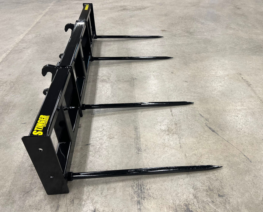 Tractor Bale Spear – Series 4 (BS4) | Double Bale Mover by Stinger