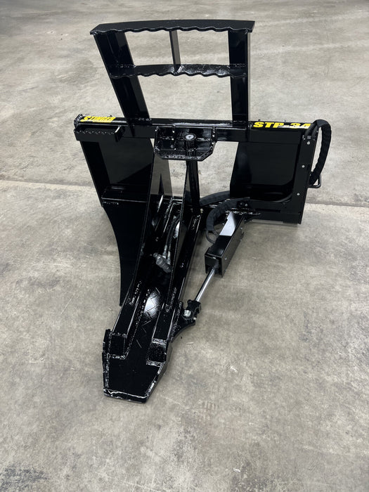 Skid Steer Tree Puller Attachment – Heavy-Duty Root & Brush Remover