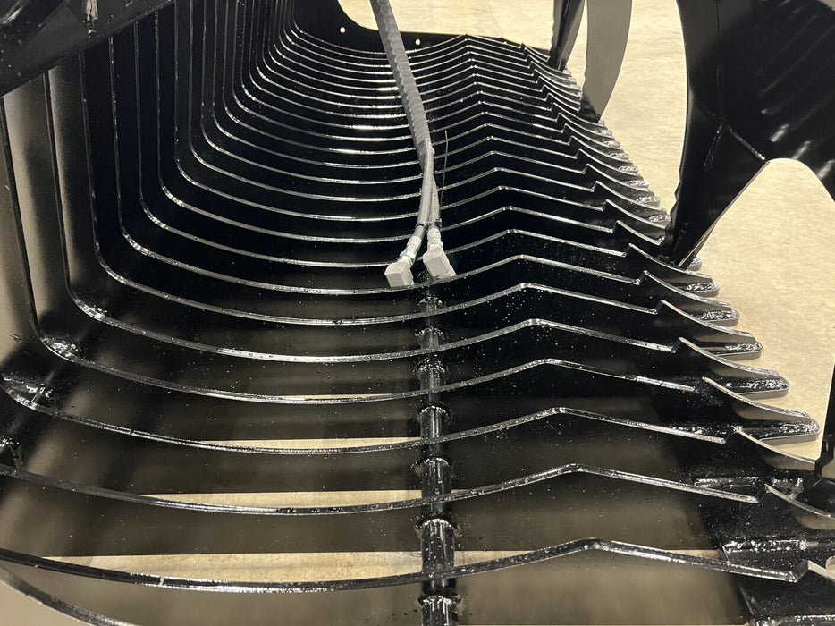 Heavy-Duty Skid Steer Rock Bucket – Skeleton Rock Screening Attachment