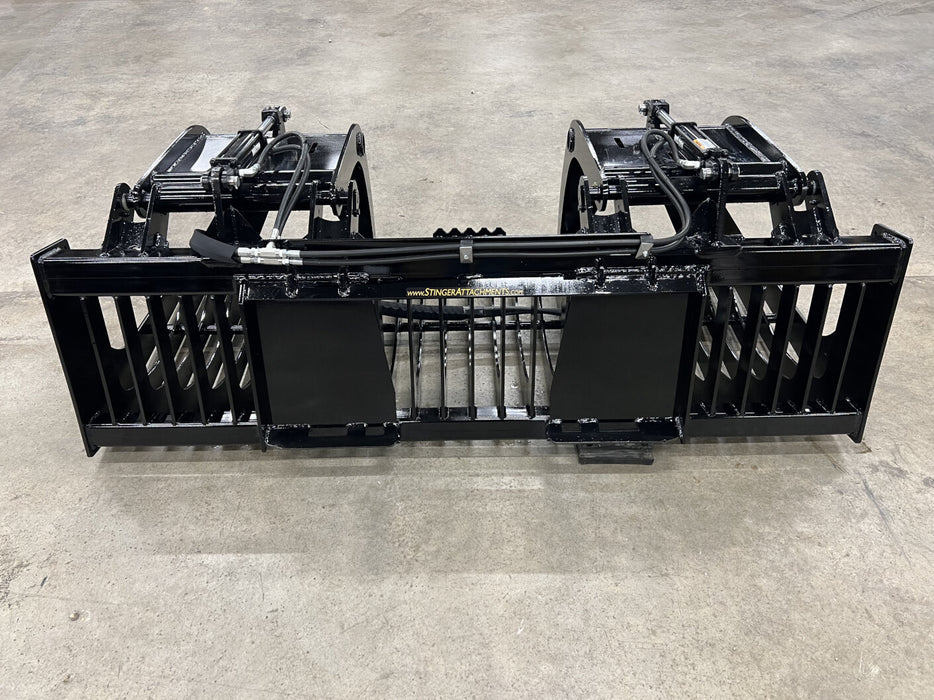 Heavy-Duty Skid Steer Rock Bucket – Skeleton Rock Screening Attachment