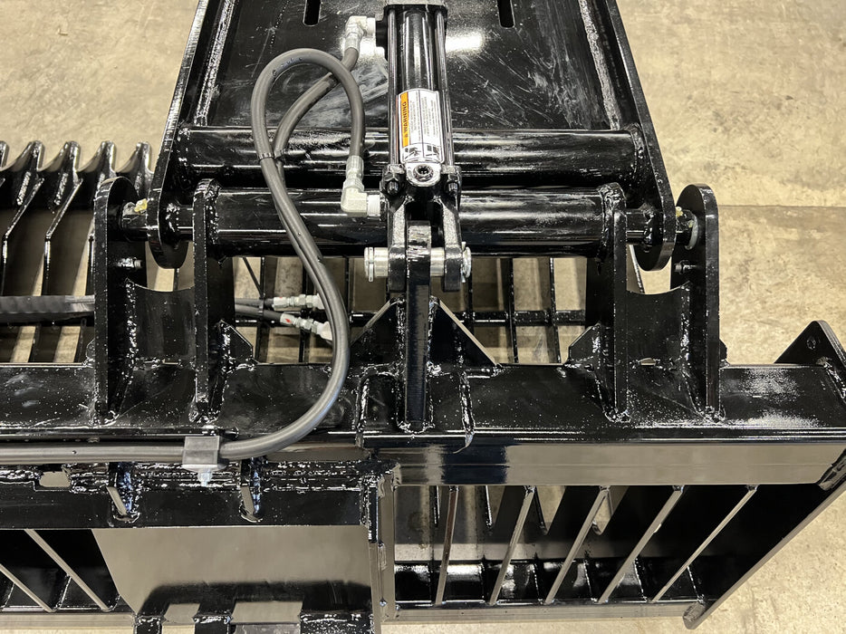 Heavy-Duty Skid Steer Rock Bucket – Skeleton Rock Screening Attachment
