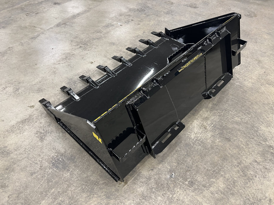 Skid Steer Tooth Bucket – Heavy-Duty Bucket with Replaceable Teeth