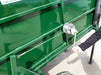Durable steel cattle loading chute with portable frame – ideal for trailers and livestock pens