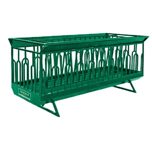 Heavy-Duty Sheep Round Bale Feeder with 8ft Small Tombstone Design for Pasture Feeding