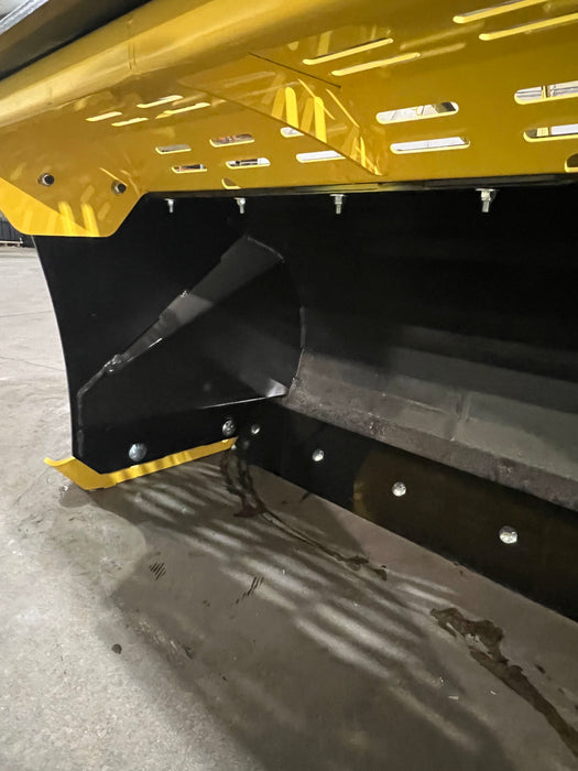 Compact Snow Pusher Attachment for Skid Steer & Compact Tractor