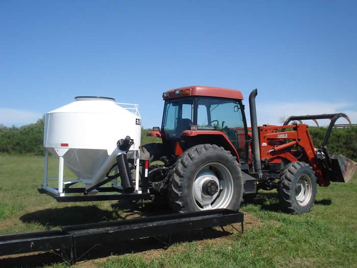 Durable steel 70 Bushel Portable Feed Bin – dependable solution for organised livestock feeding management