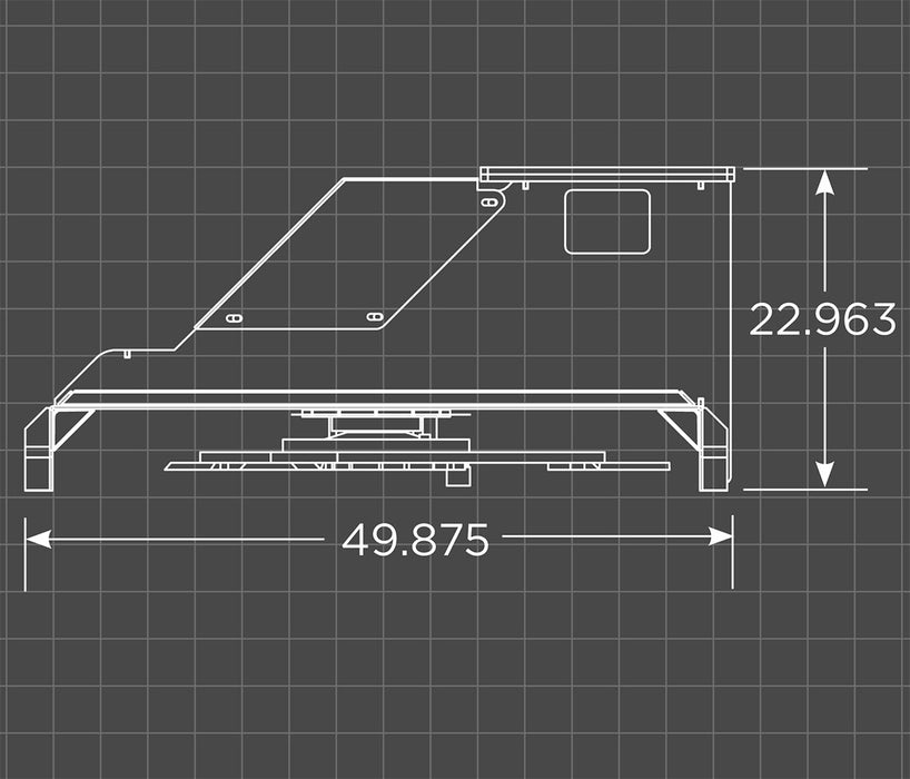 Heavy-duty Mini Excavator Brush Cutter by Loflin featuring durable blades and reinforced housing for powerful vegetation management.