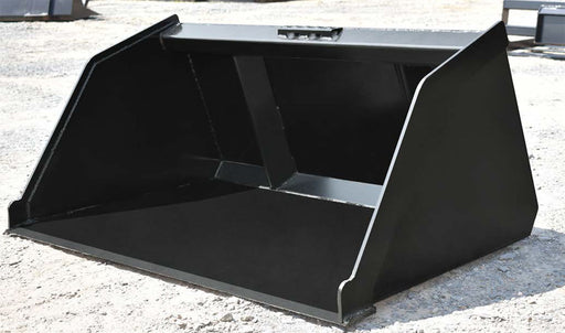 Loflin Mini Skid Steer Snow and Litter Bucket designed for efficient snow removal and material cleanup with compact loaders.